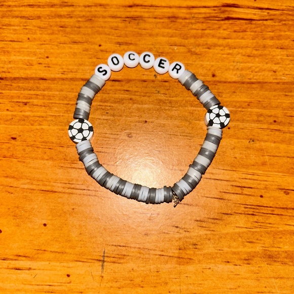 Soccer (Sports) Heishi Bracelet - Picture 3 of 10